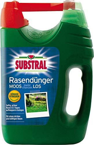 Substral - Fertilizzante per prato, combatte il muschio, 4 kg