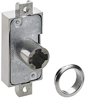 HETTICH PRESTIGE 2000 Zylinderdrehstangenschloss LAD, vernickelt