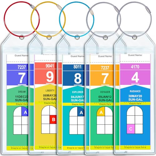Royal Caribbean & Celebrity Cruise Luggage Tag Holders - Waterproof & Reusable Essentials for 2025