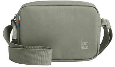 GOT BAG Umhängetasche Crossbody Bag aus Ocean Impact Plastic | Schultertasche Wasserabweisend | Stylische Handy Umhängetasche Klein mit verstellbarem Gurt (Bass)