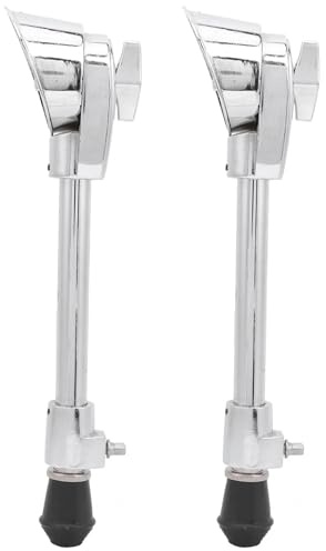 2Pcs Bass Drum Kit Beine Spurs Unterstützung Halterung Musical Instrument Repalcement Teile