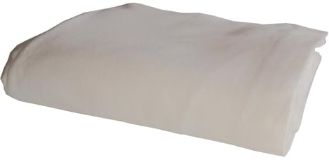 Duquennoy & Lepers - Drap Plat 2 Personnes - Flanelle 100% Coton - 240x300 CM - Uni Beige