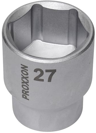 Proxxon 1.27 cm, 1/2'' Socket Wrenches, 27 mm