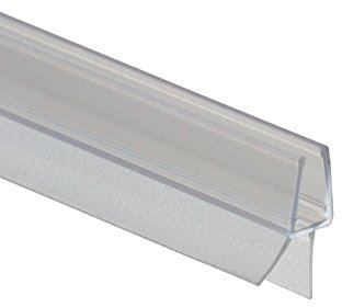 Schulte D2972 Dichtung für Duschabtrennung, transparent, 120 cm