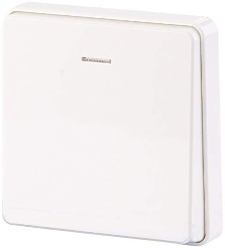 CASAcontrol Zubehör zu Funktaster mit Empfänger: Kinetischer Funk-Taster (groß) für Empfänger-Serie KFS-150, IP67 (Funktaster mit Fernbedienung, Unterputz, Einbau Schaltmodul)