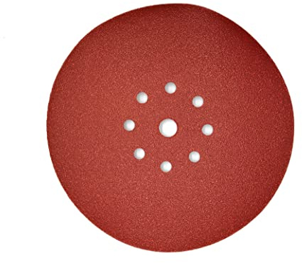 225mm Sanding Discs Mirka 9 inch Sandpaper for Festool Hook and Loop Pads for Drywall Sanding 8+1 Pack of 10 Grit P40
