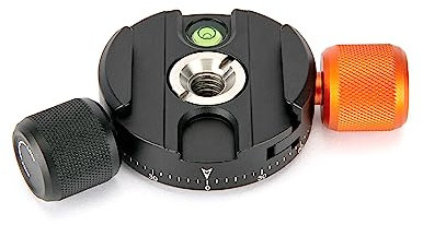 3 Legged Thing Pano Clamp - 360˚ Mechanism Arca-Swiss Compatible Clamp for Panoramic Shots - No Plate (PAN-NKCL)