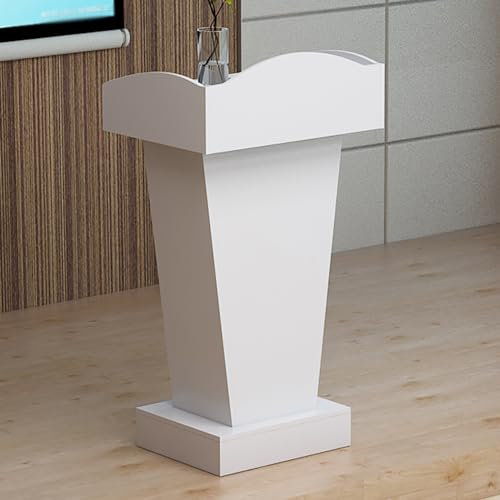 Podium Presentation, Lectern Stand, Rednerpult Aus Holz Mit Großer Ablagefläche, School Teacher Pulpit Podiums, Multi Functional Lectern, Easy To Assemble, For Lecture, Churches, Business Conference