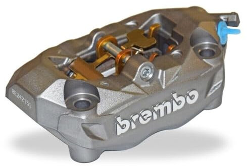 Brembo Pinza de freno Cód. 20B69084 M4.32 B DX Titanium distancia entre ejes 100 mm