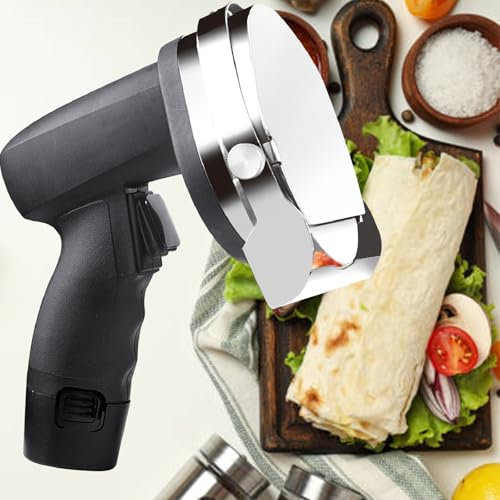 Cortadora De Carne EléCtrica Para Kebab, 80 W, Cuchillo EléCtrico Para Kebab, 60 Kg/H, Con Grosor Ajustable De 1 A 8 Mm, Para Restaurantes, CarniceríAs Y Bares