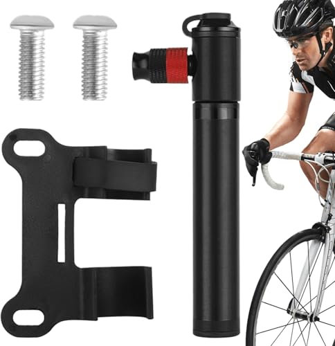 Fahrradpumpe | Mountainbike CO2 Luftpumpe Tragbar | Schnelle Aufpumphilfe Für E-Bike, Reise & Als Rahmontage-Zubehör