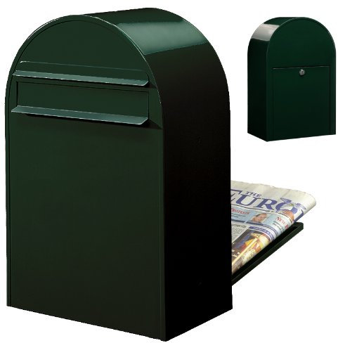 Bobi Classic B Briefkasten COL 6064 schwarzgrün Zaunbriefkasten