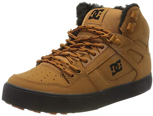 DC Shoes Herren Pure High-top Wc Winter Sneaker, Wheat Black, 41 EU