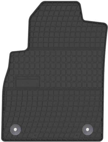 Wielganizator Automatte – Passend für Opel Astra J 2009-2015 – Gummimatte – Autozubehör - Auto Fußmatten – Fußmatte Auto – 1 – schwarz