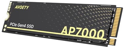 AVOETY SSD 1 TB – SSD M.2 NVMe PCIe 4.0 con lámina de grafeno