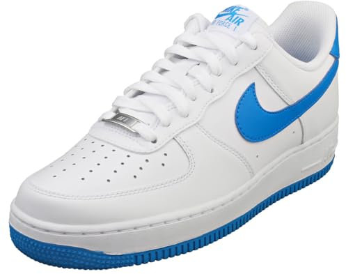 Nike FJ4146-103 AIR Force 1 '07 Herren White/Photo Blue-White EU 46