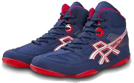 Scarpe da Lotta per Adulti E Giovani,Stivali da Combattimento Traspiranti,Sneaker Comoda,Scarpe da Boxe da Allenamento per Uomo,Scarpe da Wrestling da Donna Traspirante(Blue,44 EU)