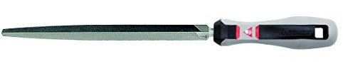 Bellota 4005-8 ENT. MB - Lima triangular para mecánico, entrefina (mango bimaterial, 8)