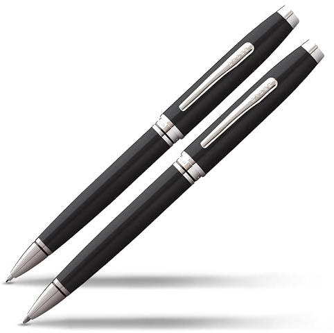 Cross Coventry Svart lackpenna och presentset