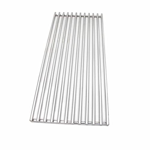 SANTOS Edelstahl-Grillrost - 43x18,8cm - für SANTOS S-401, S-418 und S-518 - hochwertiges Gasgrill-Grillrost - passt zu vielen Gasgrills - Ersatz-Grillgitter