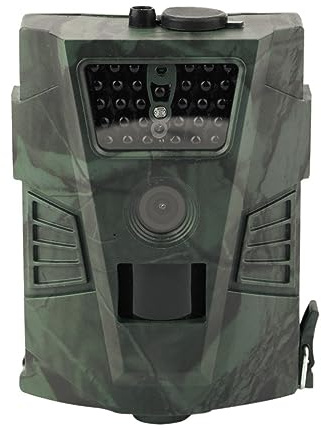 fotocamera da giardino, Telecamera for la caccia alla fauna selvatica for sorveglianza della for visione notturna Telecamere for l'esplorazione Trappole fotografiche Traccia(Green)