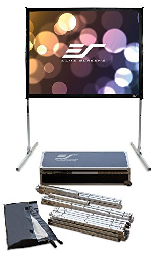 Elite Screens QUICKSTAND 150 16: 9 Bildschirm Projektion – Monitore von Projektion (Handbuch, 3,8 m (150), 3,32 m, 186,8 cm, 16: 9)