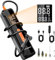NEVERLAND Tire Inflator Portable Air Compressor-150 PSI Electric Bike Pump with Digital Dual Values Display, Emergency LED Light, Rechargeable Tyre Pump for Car, Motorcycle, Bike, Ball
