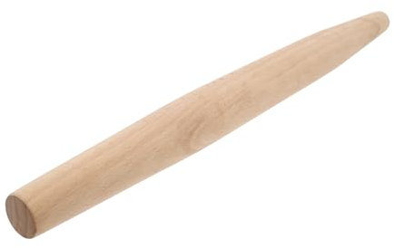 Cabilock Buchenholz Tapered Teigroller Verlängerte Ergonomische Backhilfe Für Gleichmäßiges Ausrollen Von Teig Für Pizza Plätzchen Und Für Hobbybäcker Und Profis