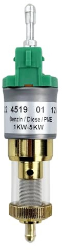 Heizungs-Kraftstoffdosierpumpe, 22451901 1KW-5KW Standheizung Dosierpumpen mit Abnehmbarer Transparenter Abdeckung, DC12V Geräuscharm Kraftstoffdosierpumpe für Eberspacher Airtronic D2 D4 (22ml)