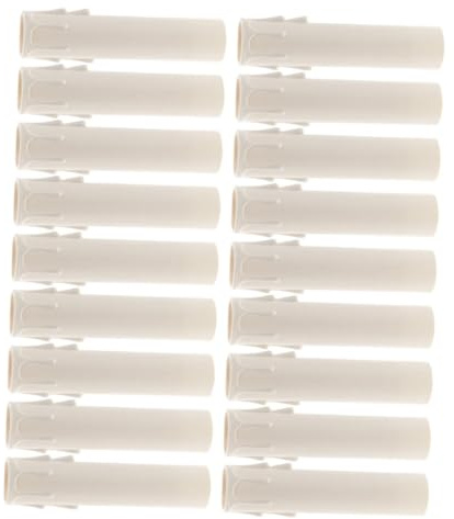 IMIKEYA 30pcs Drip Candle Tube Covers Chandelier Light Covers for Candelabra Socket Plastic Candelabra Parts Easy Installation Safety
