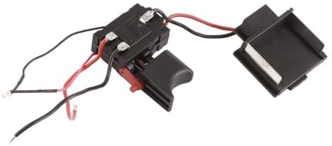 Interruttore DC Trapano Elettrico, 7,2 V - 24 V Controllo Velocità Commutatore A Foro Senza Fili, Controllo Della Velocità Del Trapano Elettrico Regolabile, Ricambio Efficace Per Batteria Al Litio Ute