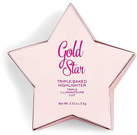 Revolution Beauty London, Star of the Show, Highlighter, Gold Star, 3.5g