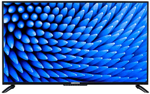 MEDION E14003 (MD 30732) 100,3 cm (40 Zoll) Full HD Fernseher (Triple Tuner Receiver DVB-T2 DVB-C DVB-S2, 3 x HDMI, SCART, VGA, USB, Sleeptimer, Mediaplayer, VESA, CI+)