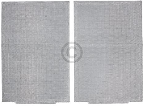 Metallfettfilter kompatibel mit BOSCH 00460763 380x251mm für Dunstabzugshaube 2Stk