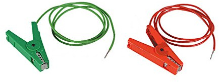 Patura Zaun- und Erdkabelset, mit 2 Klemmen und 3 mm Stiften (1 Stück / Pack)