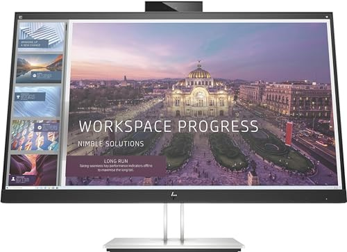 HP E24d G4 23,8 pollici Full HD LCD Advanced Docking Monitor Display Full HD 1920 x 1080 Tecnologia IPS (InPlane Switching) Frequenza di aggiornamento 60 Hz Accesso con Windows Hello USB