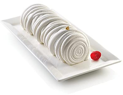 silikomart | Silikon-Kuchenform Modern LANA, Antihaft, 1er Pack Kuchenform, 3D Design, 245 x 95 h 77 mm, Volumen 1200 ml, Made in Italy
