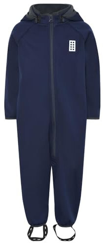 Lego Wear Unisex Lego Wear Jungen Unisex Softshellanzug Overall 8.000 Wassersäule Atmungsaktiv Lwserles 763 Schneeanzug, 590b, 116 EU