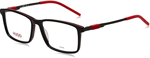Brillen Hugo HG 1153 OIT BLACK RED 54/16/145 MAN