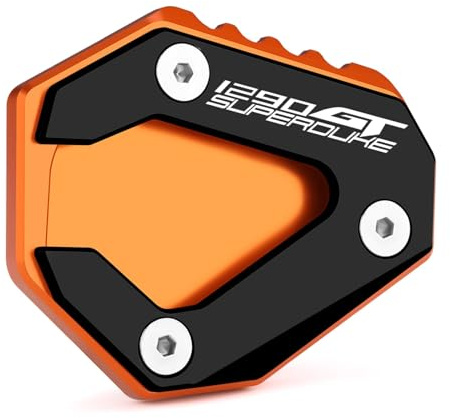 MKBHD Adatto for KTM 1290 SuperDuke GT 1290 Super Duke GT Accessori for Moto Cavalletto Laterale Estensione cavalletto Estensione Cuscinetto(1290 S.D GT Ogbk)