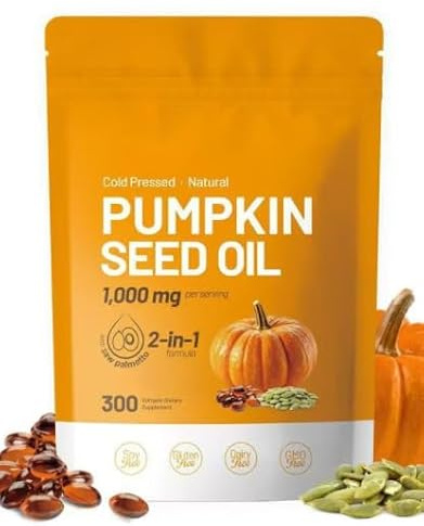 1 pièce, palmier nain aux graines de citrouille, sans soja, sans produits laitiers, sans OGM | Soutient les cheveux