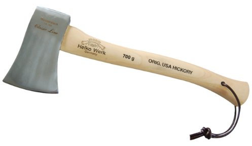 Ironside 11438 Beil 700 g Spiegelpoliert 38 cm Hickory - Stiel