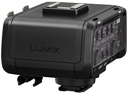 Panasonic DMW-XLR1E XLR-Mikrofonadapter (passend für DC-GH5, für XLR-2-Kanal-Mikrofon) Schwarz