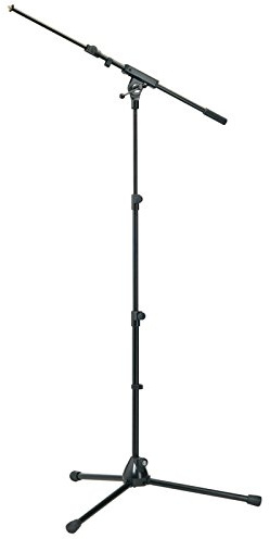 K&M - 252 - Pied perche de micro - black