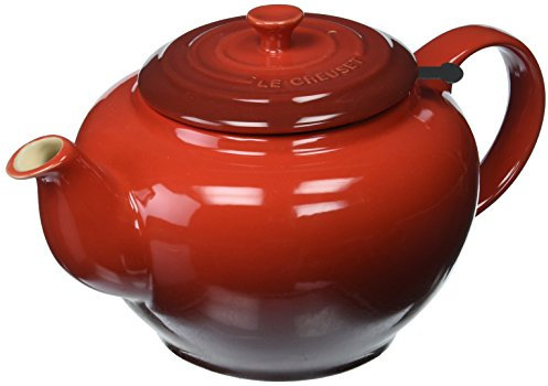 Tetera grande de Le Creuset, unisex, con infusor, de acero inoxidable, 1 pieza