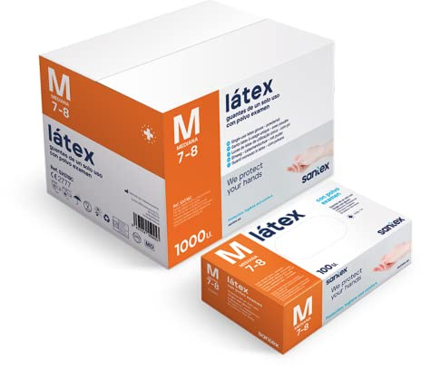 Santex - Guante Latex 100U. T-M Sx01