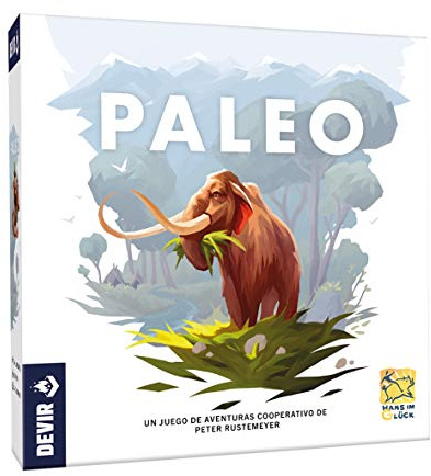 Devir - Paleo, gioco da tavolo cooperativo, strategia preistorica, 2-4 giocatori, 10+ anni (BGPALSP)