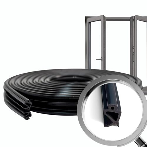 Joint de fenêtre, S-1530, (20mts) | Joint fenetre isolation conçu pour une performance maximale. Joint caoutchouc robuste et souple, idéal pour protéger les fenêtres PVC contre le froid et l’humidité.