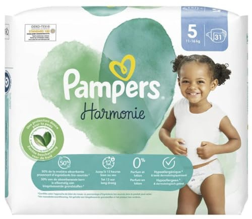 Pampers Harmonie Windeln, Größe 5, 31 Stück
