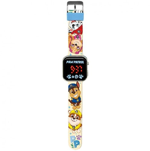 Kids Licensing Unisex Kinder Digital Quarz Armbanduhr mit Silikonarmband PW19961